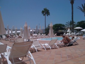 Sol och bad!